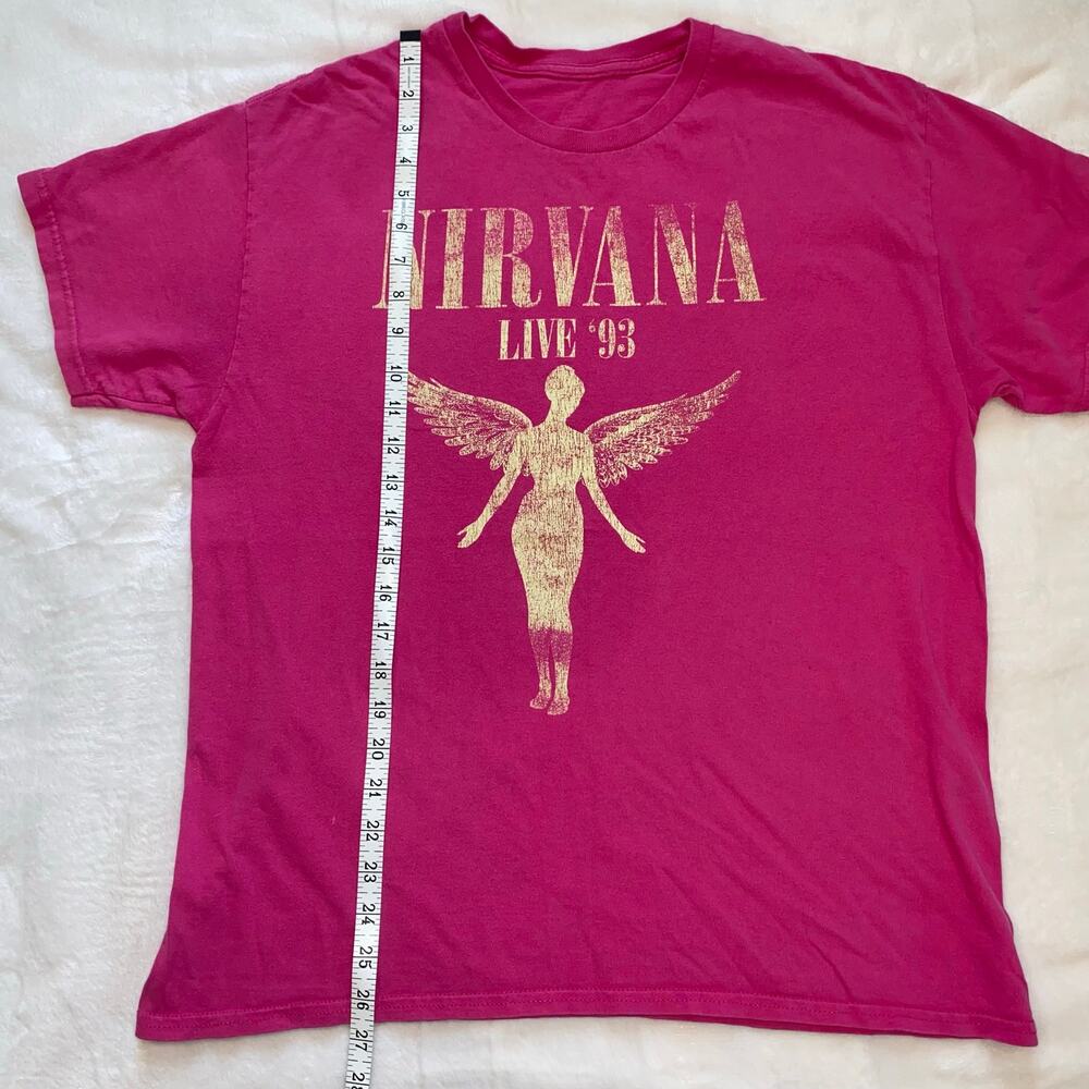 VTG Nirvana 1993 Band Tee, No Tags, Size Large - Picture 4 of 9